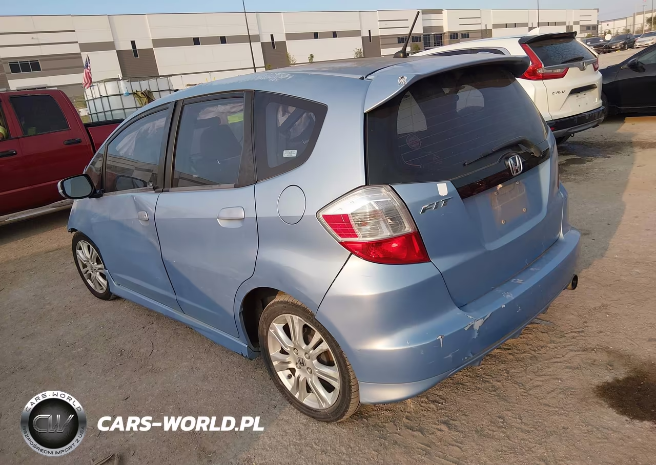 2009 Honda Fit Sport VIN:JHMGE88489S017960 - 3