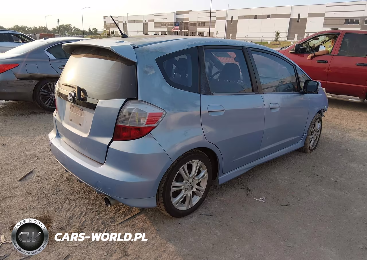 2009 Honda Fit Sport VIN:JHMGE88489S017960 - 4