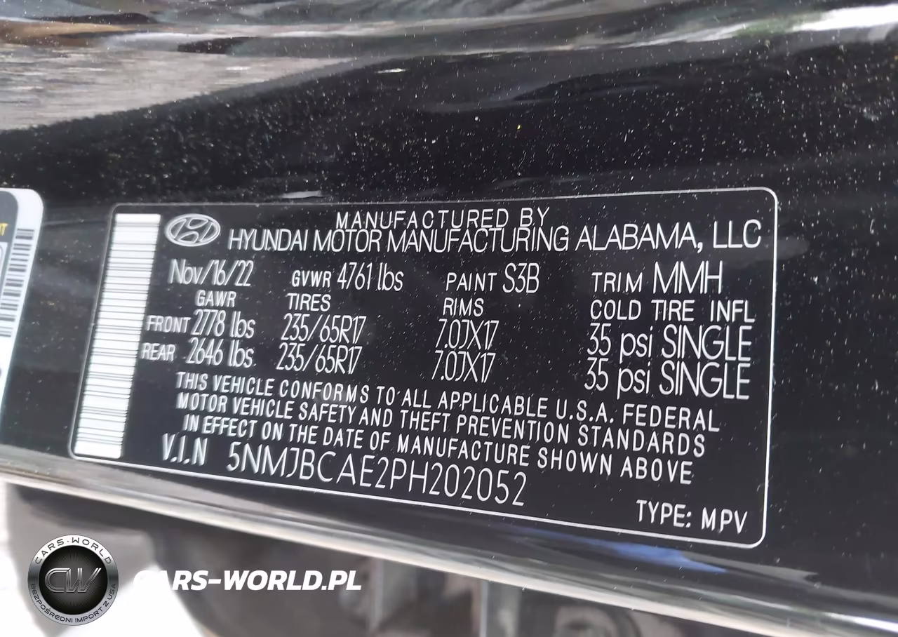 2023 Hyundai Tucson Sel VIN:5NMJBCAE2PH202052 - 9