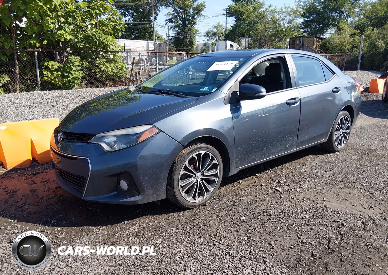 2015 Toyota Corolla S Plus VIN:2T1BURHE2FC360239 - 2