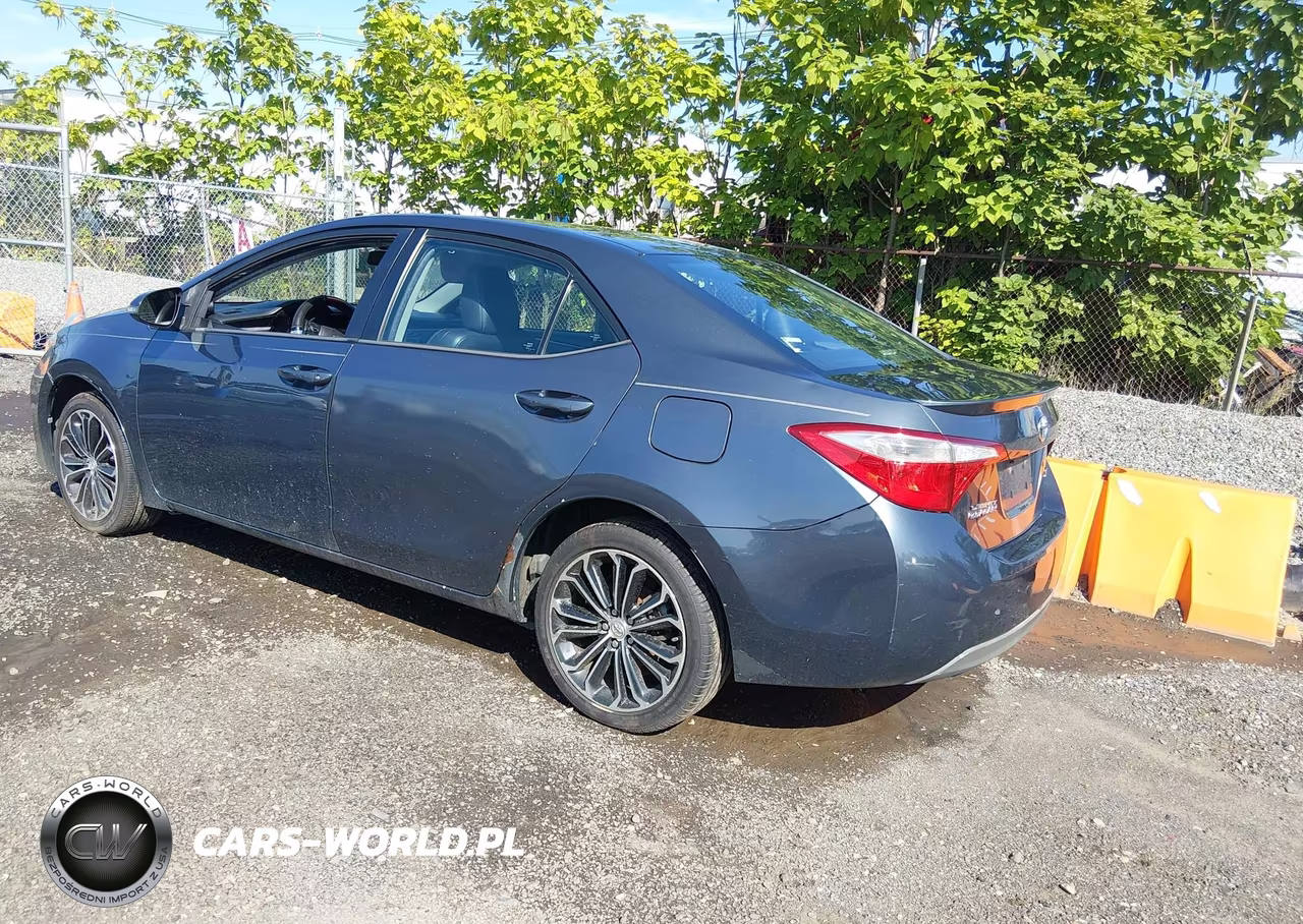 2015 Toyota Corolla S Plus VIN:2T1BURHE2FC360239 - 3