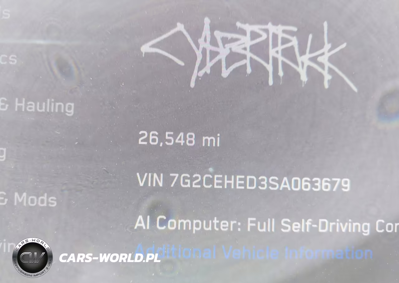2025 Tesla Cybertruck All-Wheel Drive VIN:7G2CEHED3SA063679 - 13