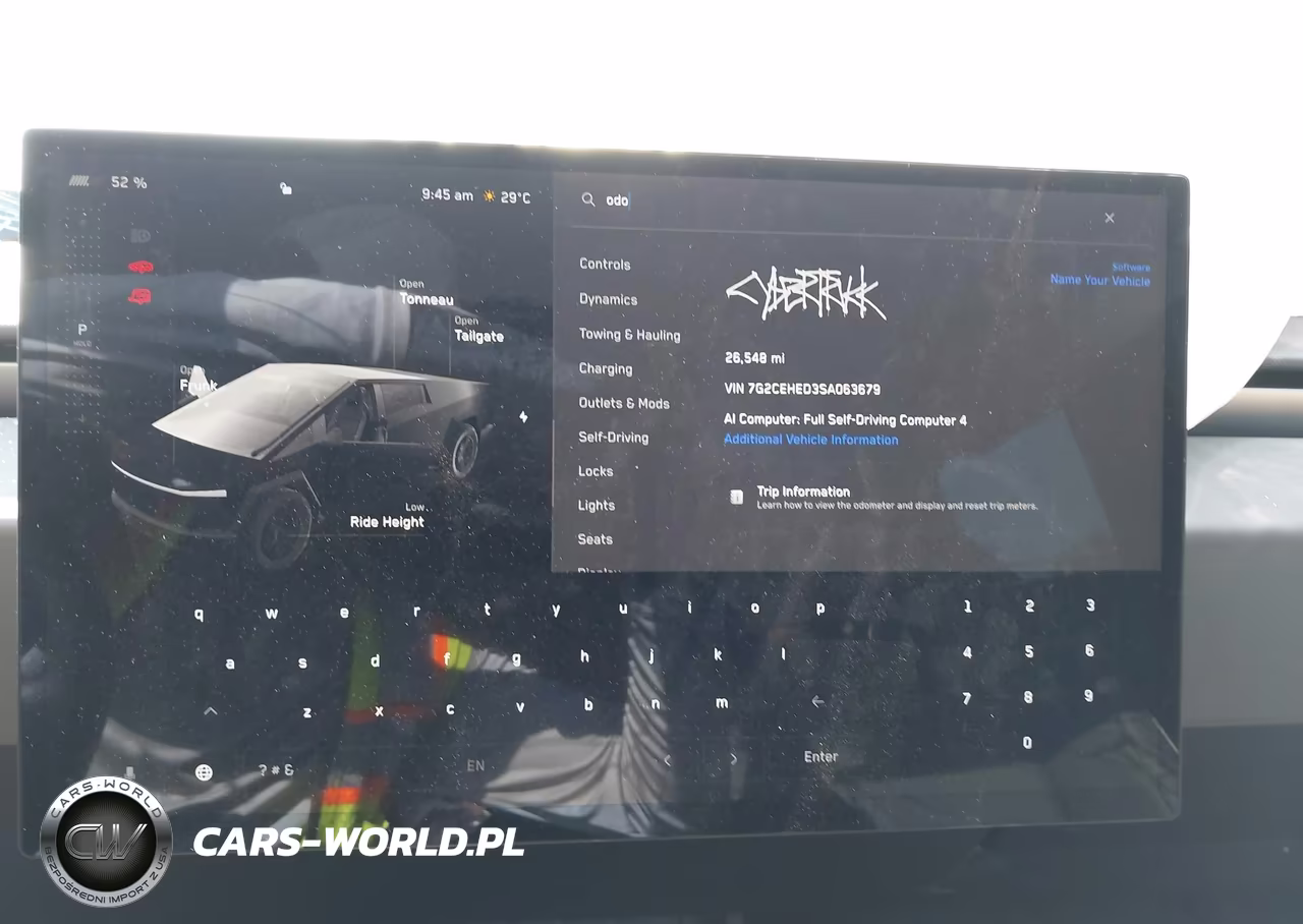 2025 Tesla Cybertruck All-Wheel Drive VIN:7G2CEHED3SA063679 - 7