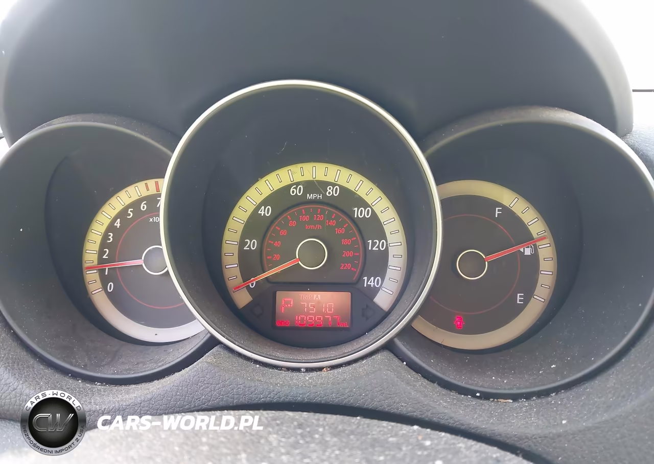 2010 Kia Forte Ex VIN:KNAFU4A24A5860779 - 7