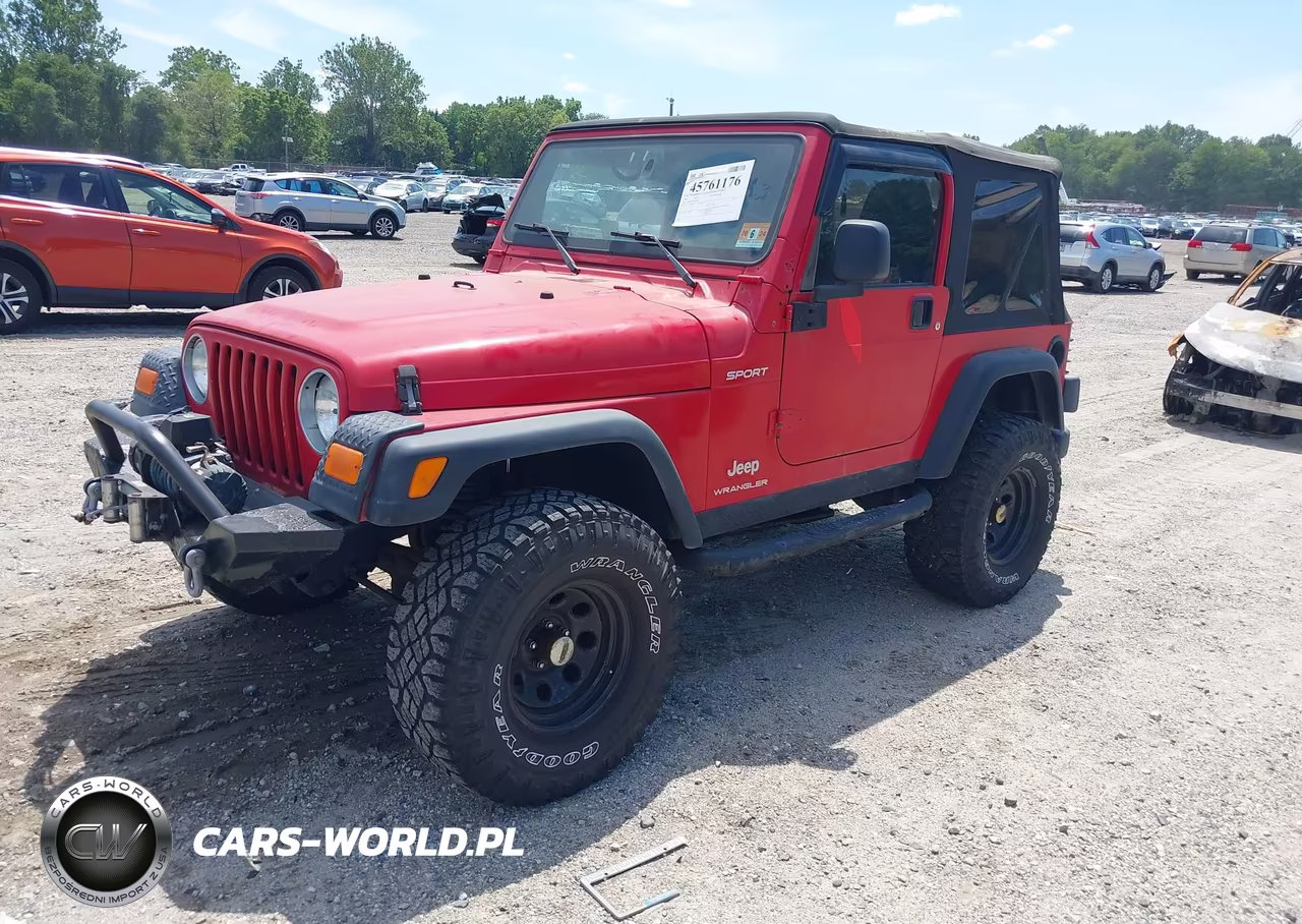 2003 Jeep Wrangler Sport VIN:1J4FA49S03P366498 - 2