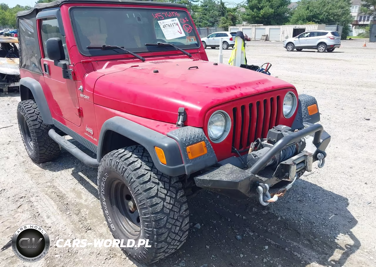 2003 Jeep Wrangler Sport VIN:1J4FA49S03P366498 - 6