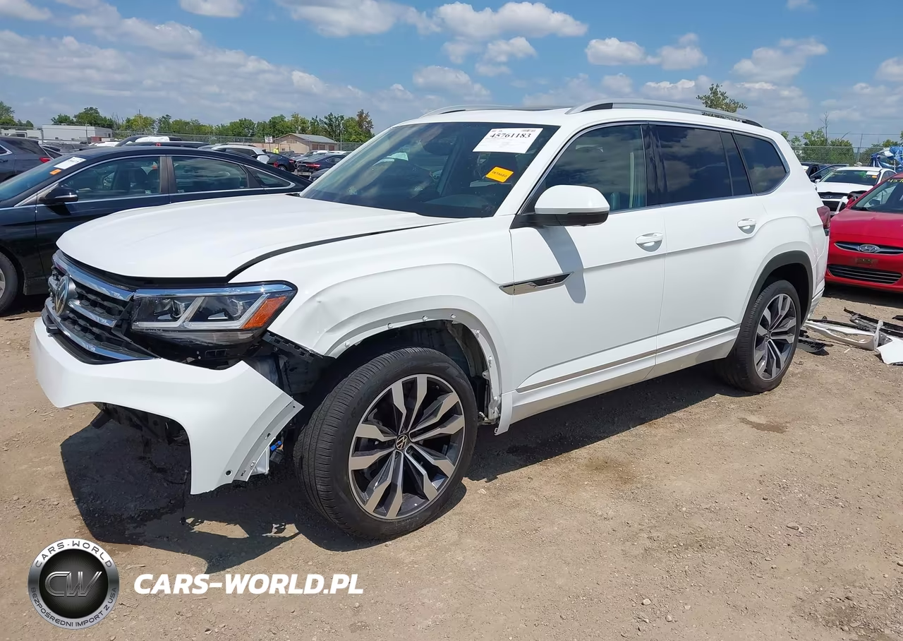 2022 Volkswagen Atlas 3.6L V6 Sel Premium R-Line VIN:1V2FR2CA7NC513198 - 2