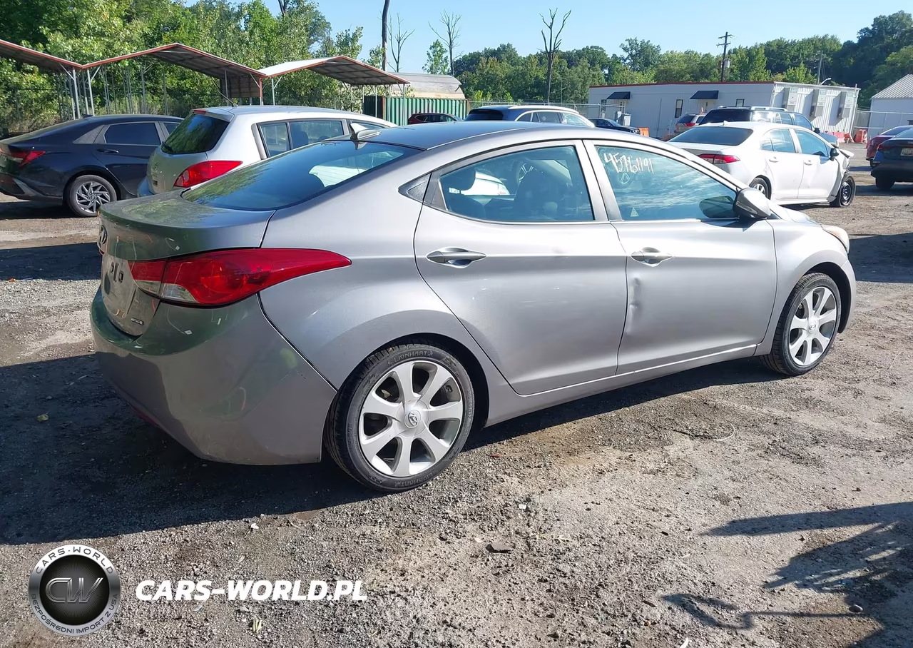 2011 Hyundai Elantra Limited (Ulsan Plant) VIN:KMHDH4AE5BU088224 - 4