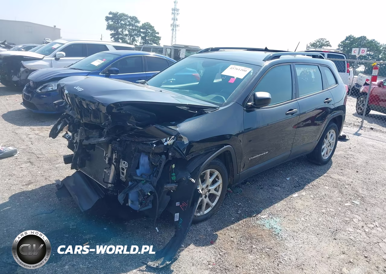 2015 Jeep Cherokee Sport VIN:1C4PJLAB1FW596965 - 2