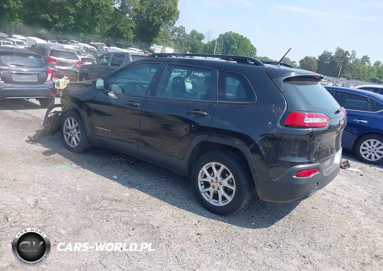 2015 Jeep Cherokee Sport VIN:1C4PJLAB1FW596965 - 3