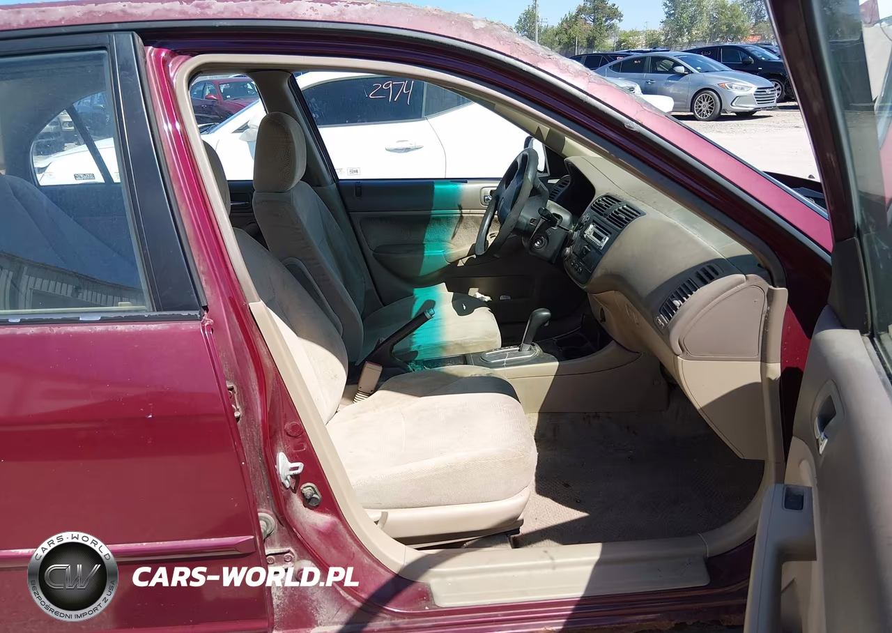 2002 Honda Civic Lx VIN:2HGES165X2H522367 - 5