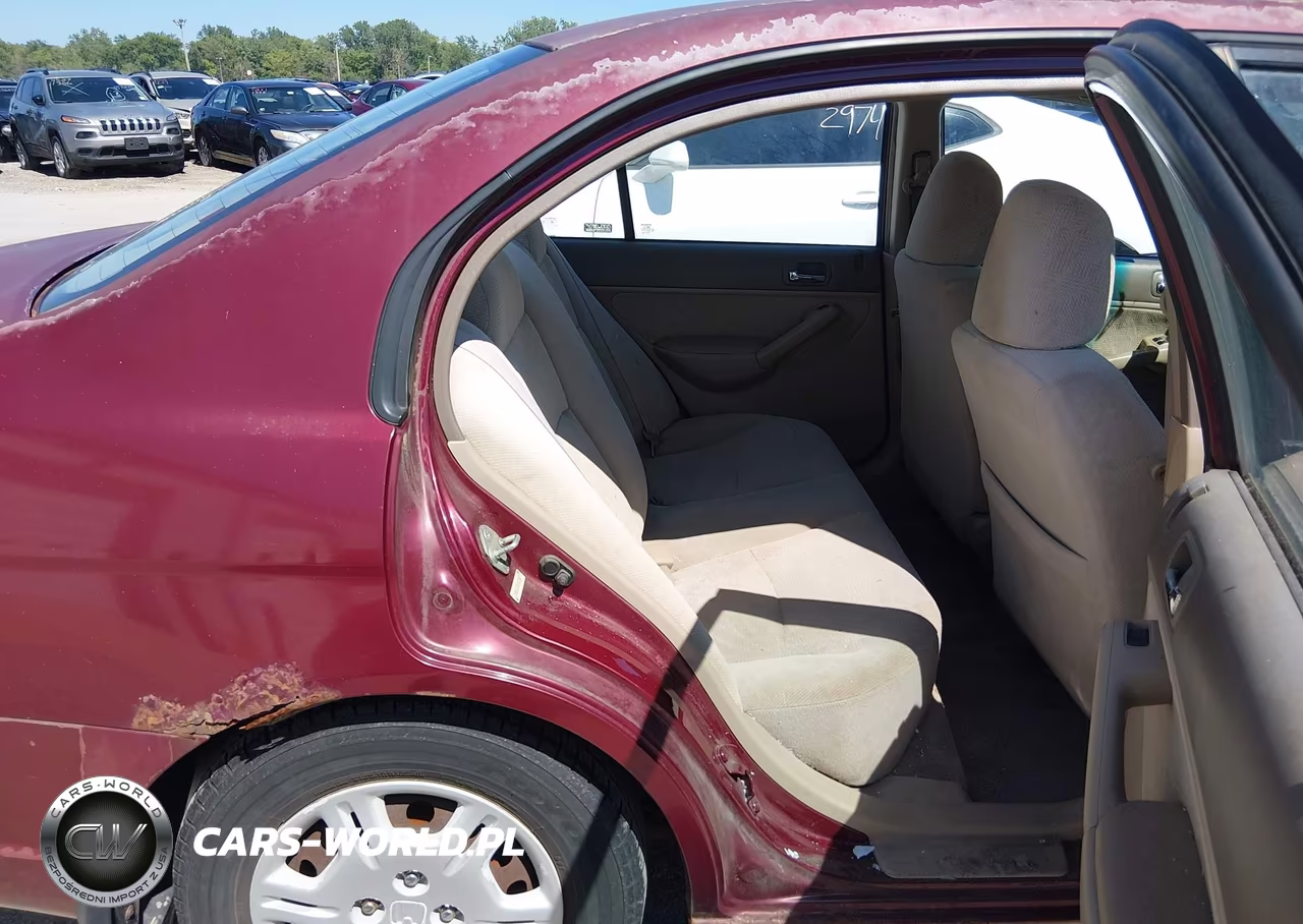 2002 Honda Civic Lx VIN:2HGES165X2H522367 - 8
