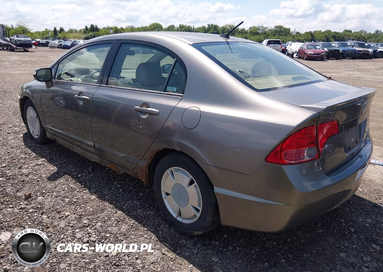 2007 Honda Civic Hybrid VIN:JHMFA36247S018323 - 3