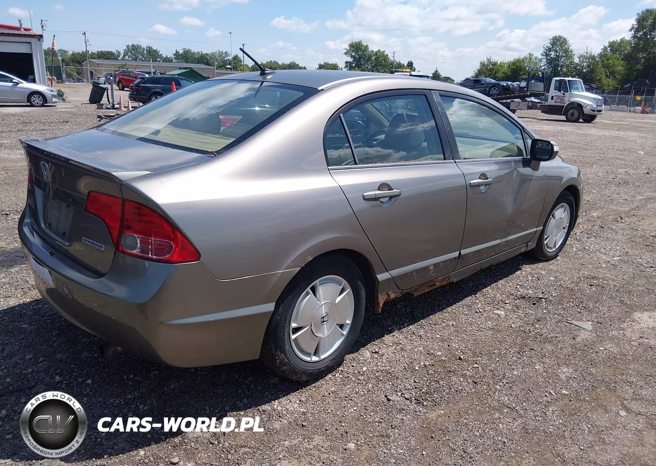 2007 Honda Civic Hybrid VIN:JHMFA36247S018323 - 4