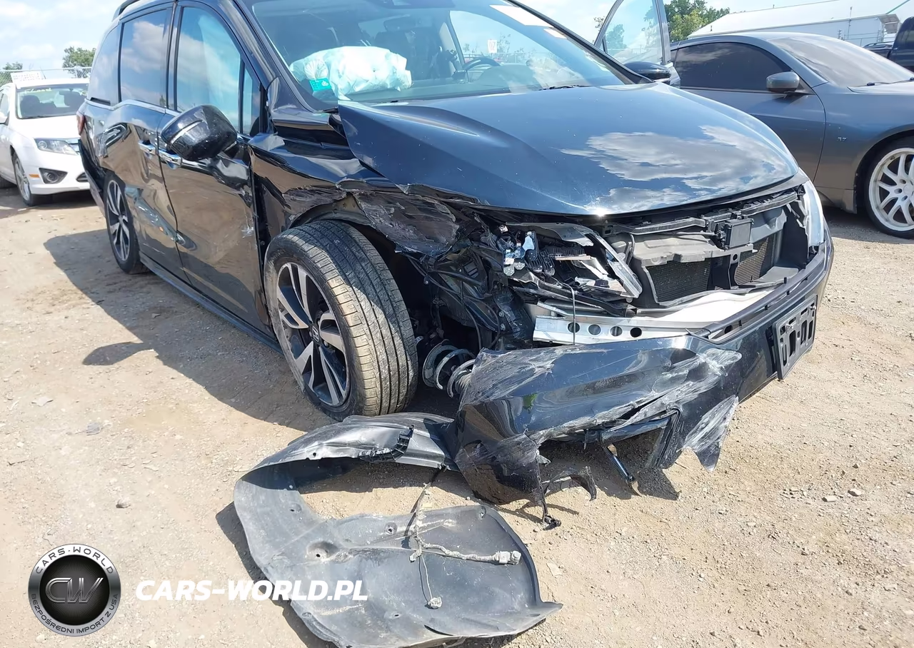 2018 Honda Odyssey Elite VIN:5FNRL6H90JB063946 - 6