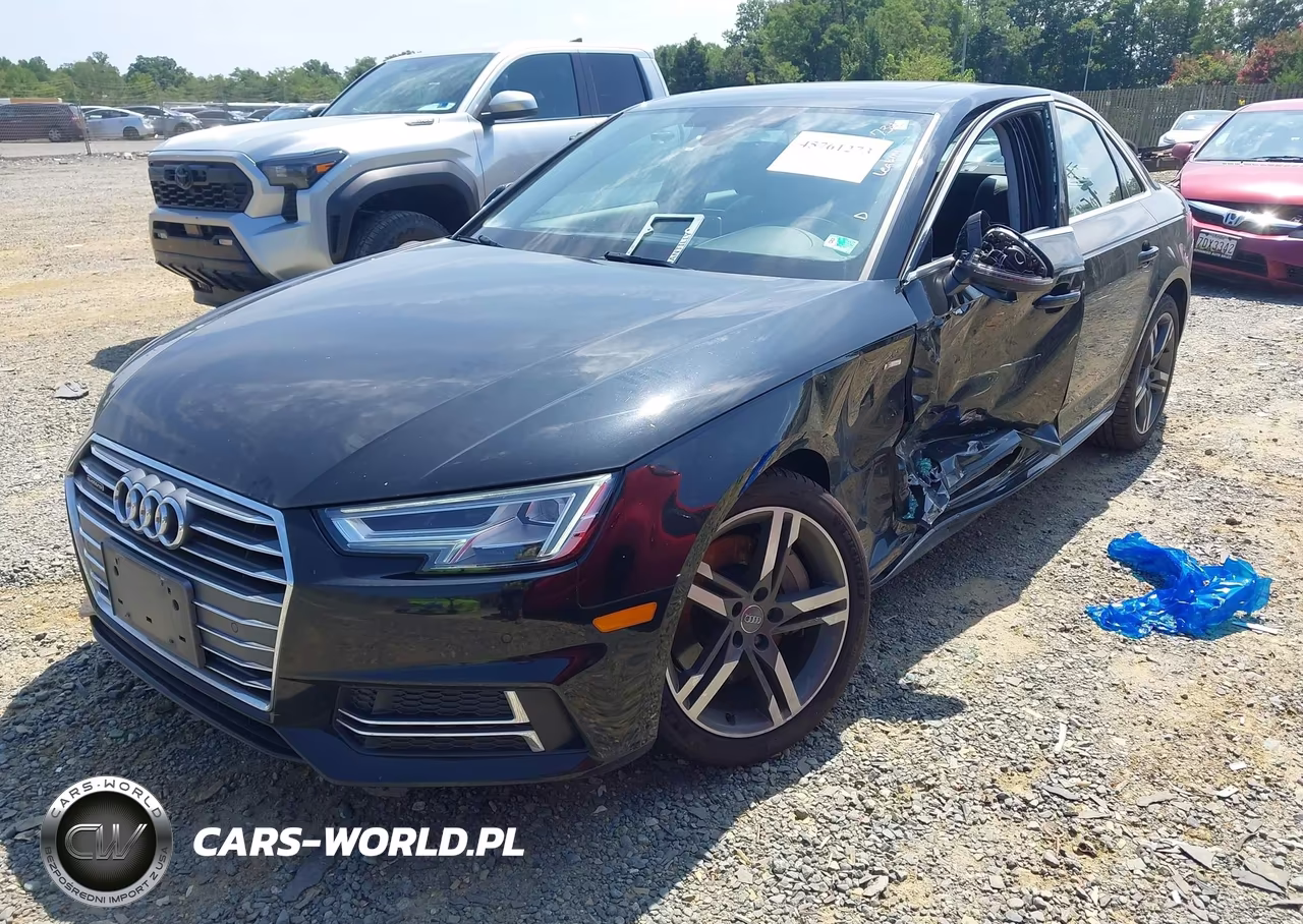 2017 Audi A4 Premium Plus VIN:WAUENAF46HN017694 - 2