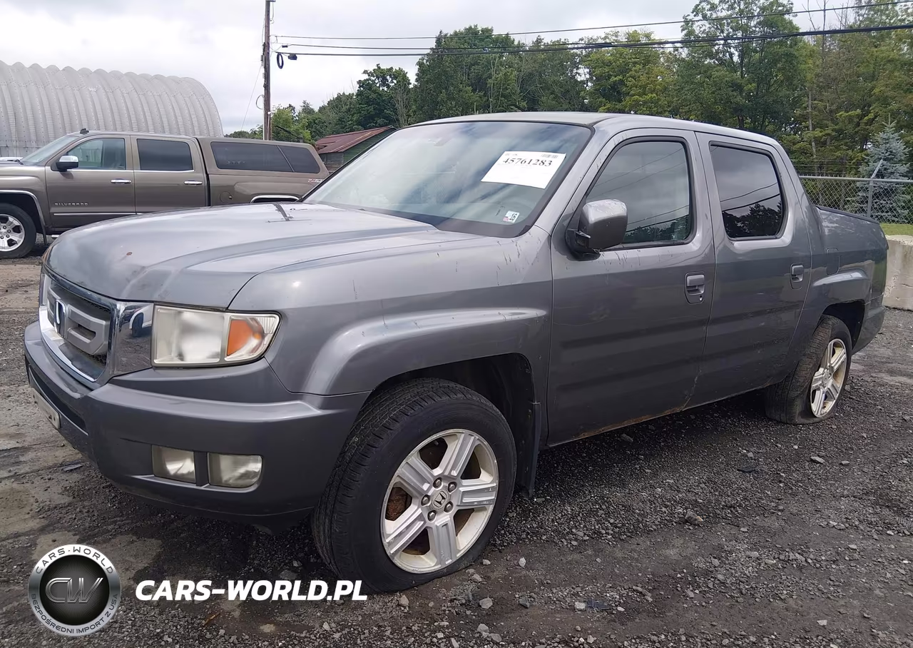2009 Honda Ridgeline Rtl VIN:2HJYK16539H501586 - 2