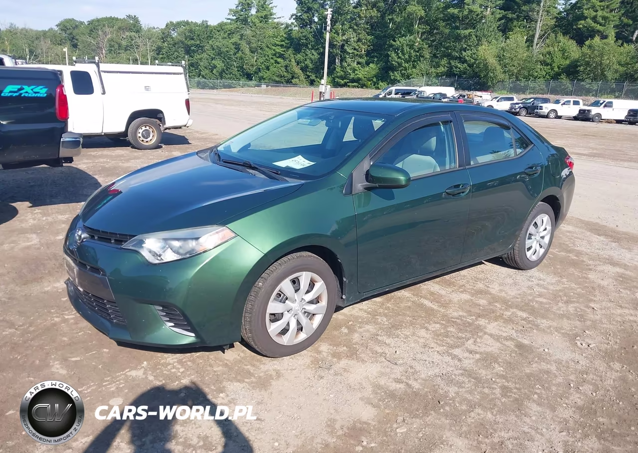 2016 Toyota Corolla Le VIN:2T1BURHE6GC642613 - 2
