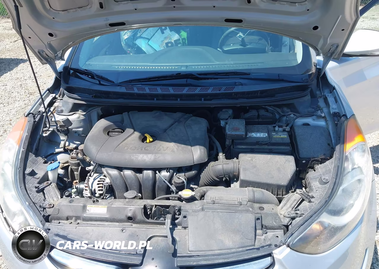 2012 Hyundai Elantra Limited VIN:5NPDH4AE3CH107479 - 10