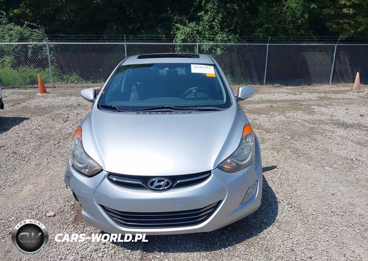 2012 Hyundai Elantra Limited VIN:5NPDH4AE3CH107479 - 13