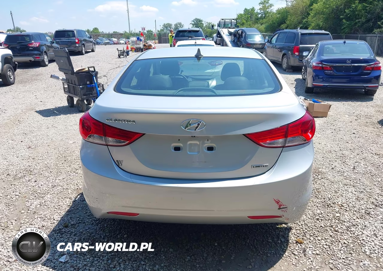 2012 Hyundai Elantra Limited VIN:5NPDH4AE3CH107479 - 17