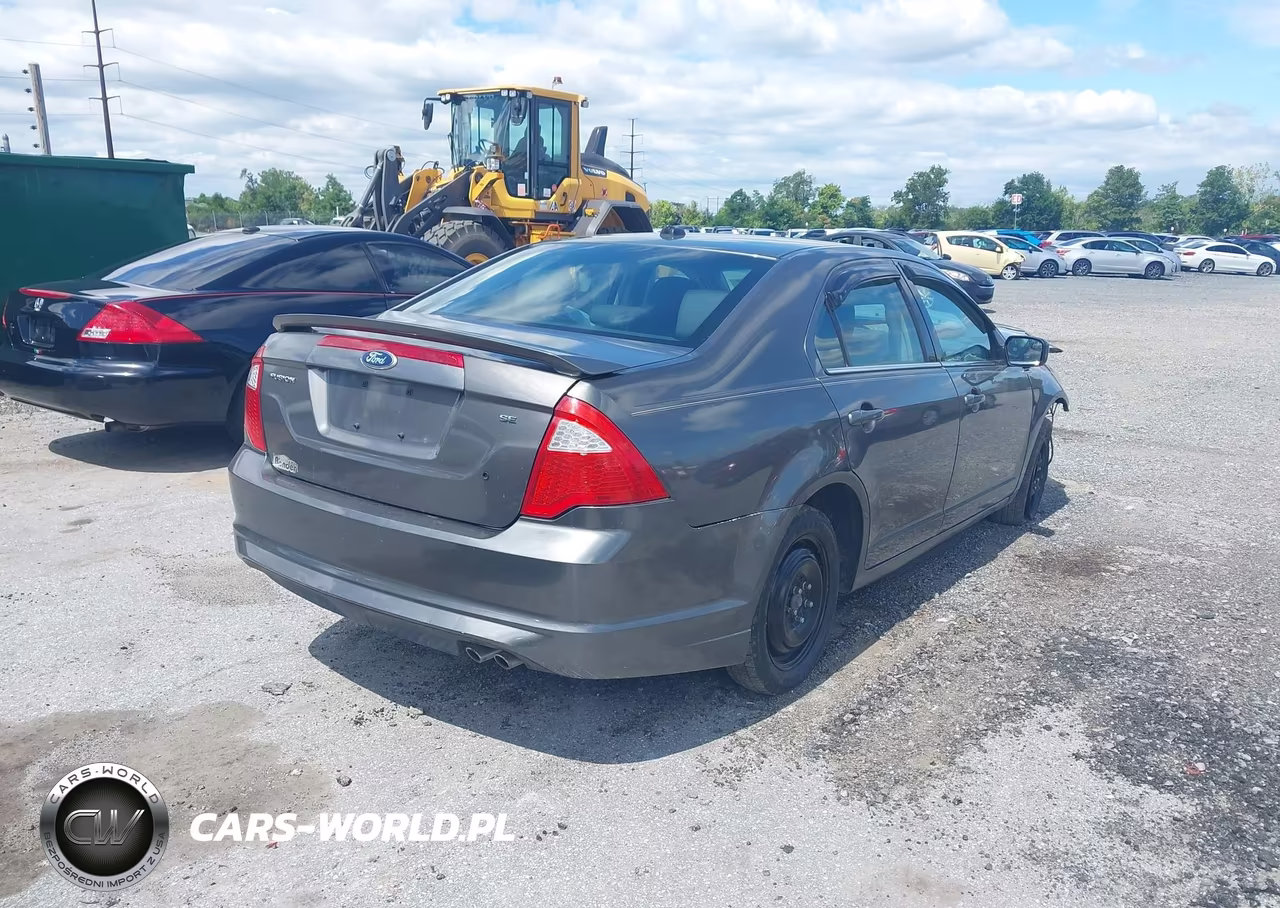 2011 Ford Fusion Se VIN:3FAHP0HA1BR105134 - 2