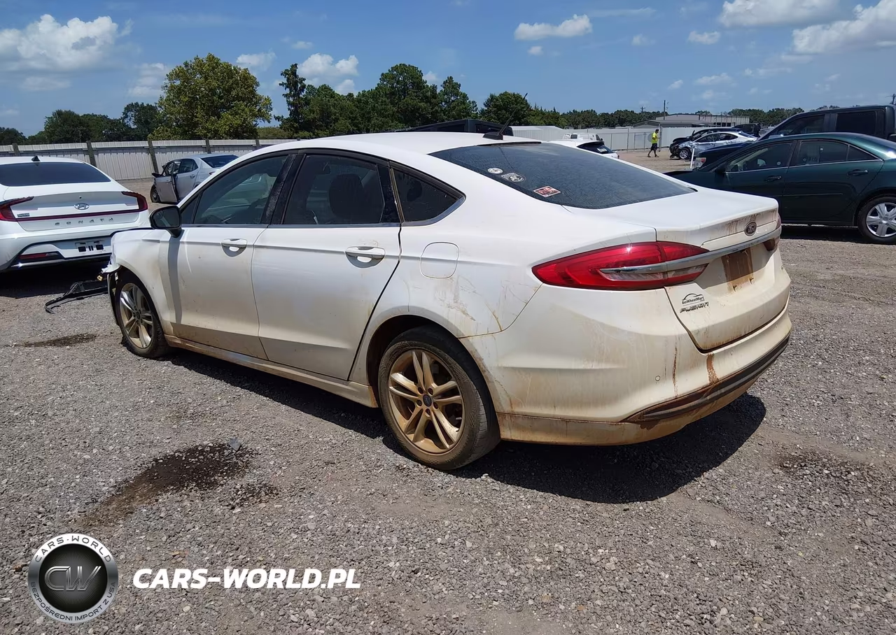 2018 Ford Fusion Se VIN:3FA6P0H74JR156606 - 3