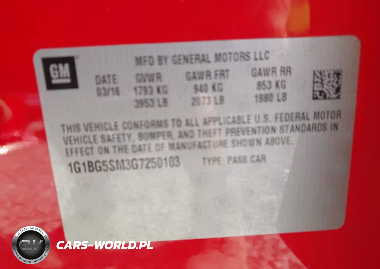 2016 Chevrolet Cruze Premier Auto VIN:1G1BG5SM3G7250103 - 9