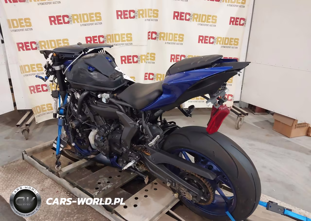 2022 Yamaha Yzfr7 VIN:JYARM38E0NA001112 - 3