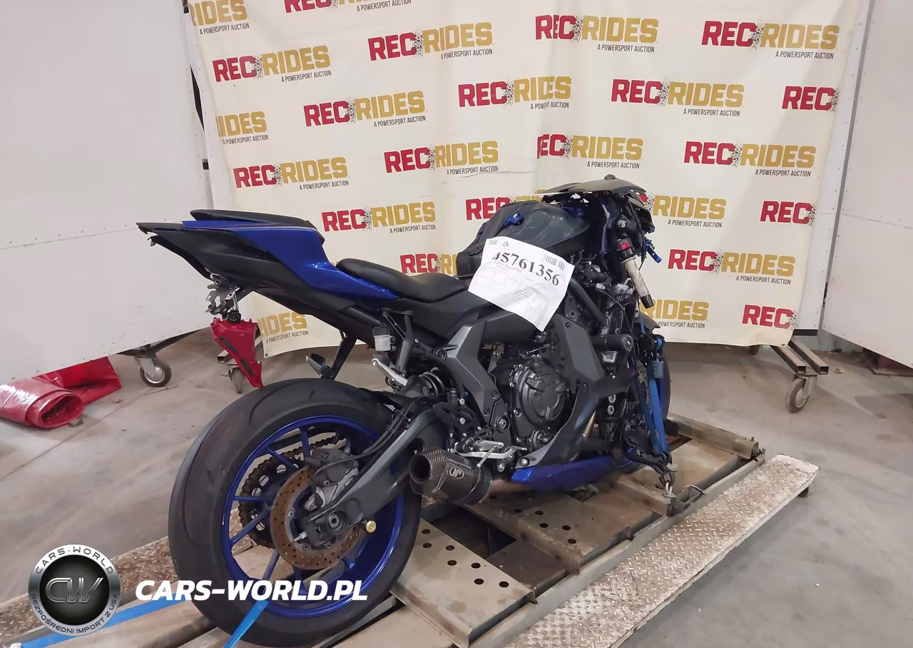 2022 Yamaha Yzfr7 VIN:JYARM38E0NA001112 - 4