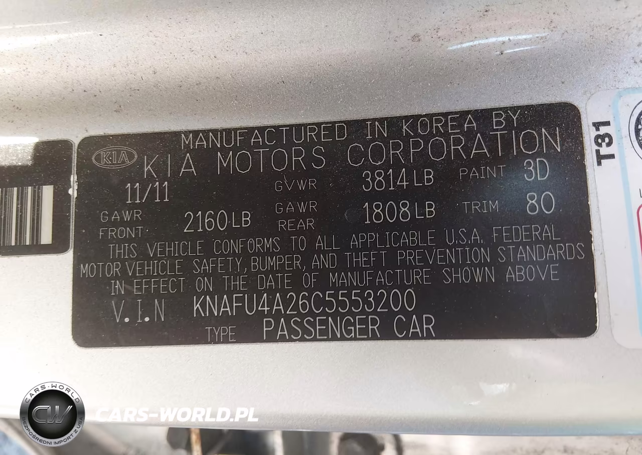 2012 Kia Forte Ex VIN:KNAFU4A26C5553200 - 9