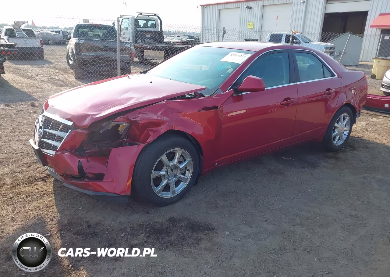 2009 Cadillac Cts Rwd W-1Sa VIN:1G6DF577590105083 - 2
