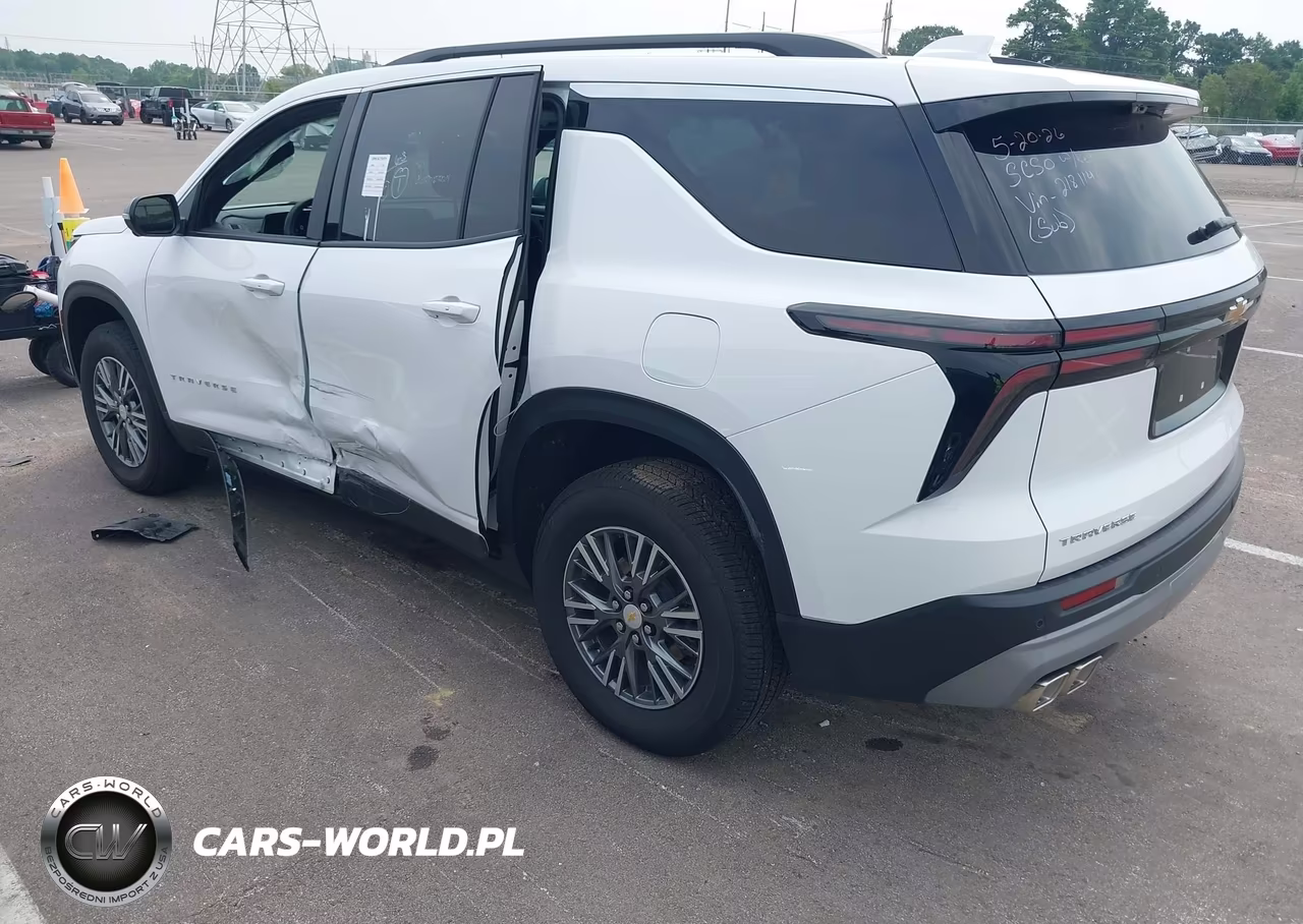 2026 Chevrolet Traverse Fwd Lt VIN:1GNERGKS6TJ218114 - 3