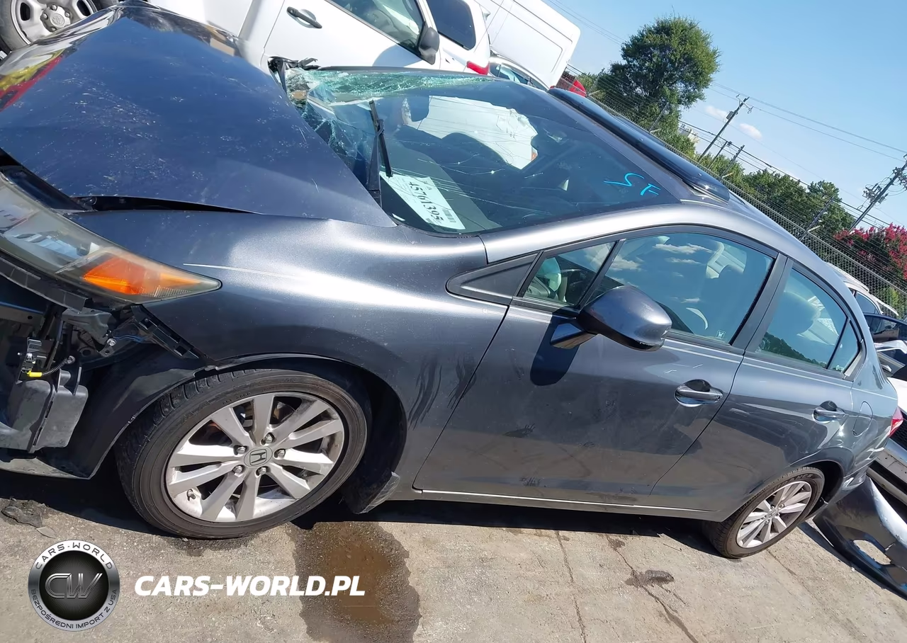 2012 Honda Civic Ex VIN:19XFB2F81CE046039 - 14