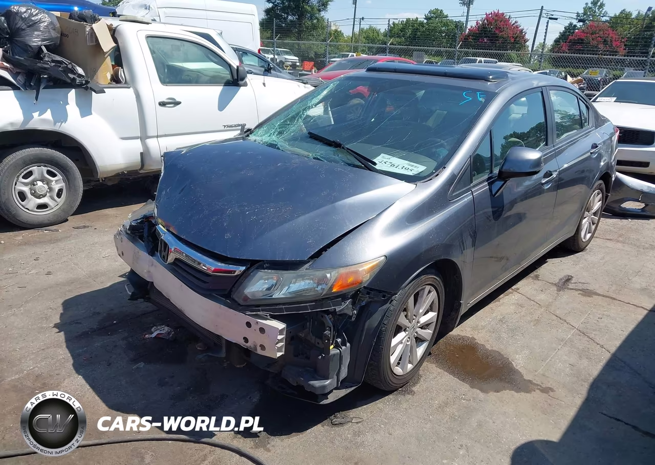 2012 Honda Civic Ex VIN:19XFB2F81CE046039 - 2
