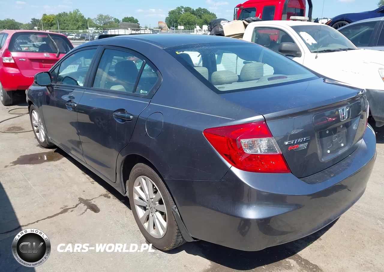 2012 Honda Civic Ex VIN:19XFB2F81CE046039 - 3