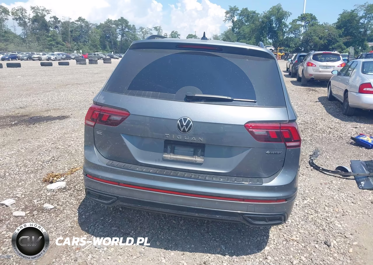 2024 Volkswagen Tiguan 2.0T Se R-Line Black VIN:3VV8B7AX6RM031122 - 16