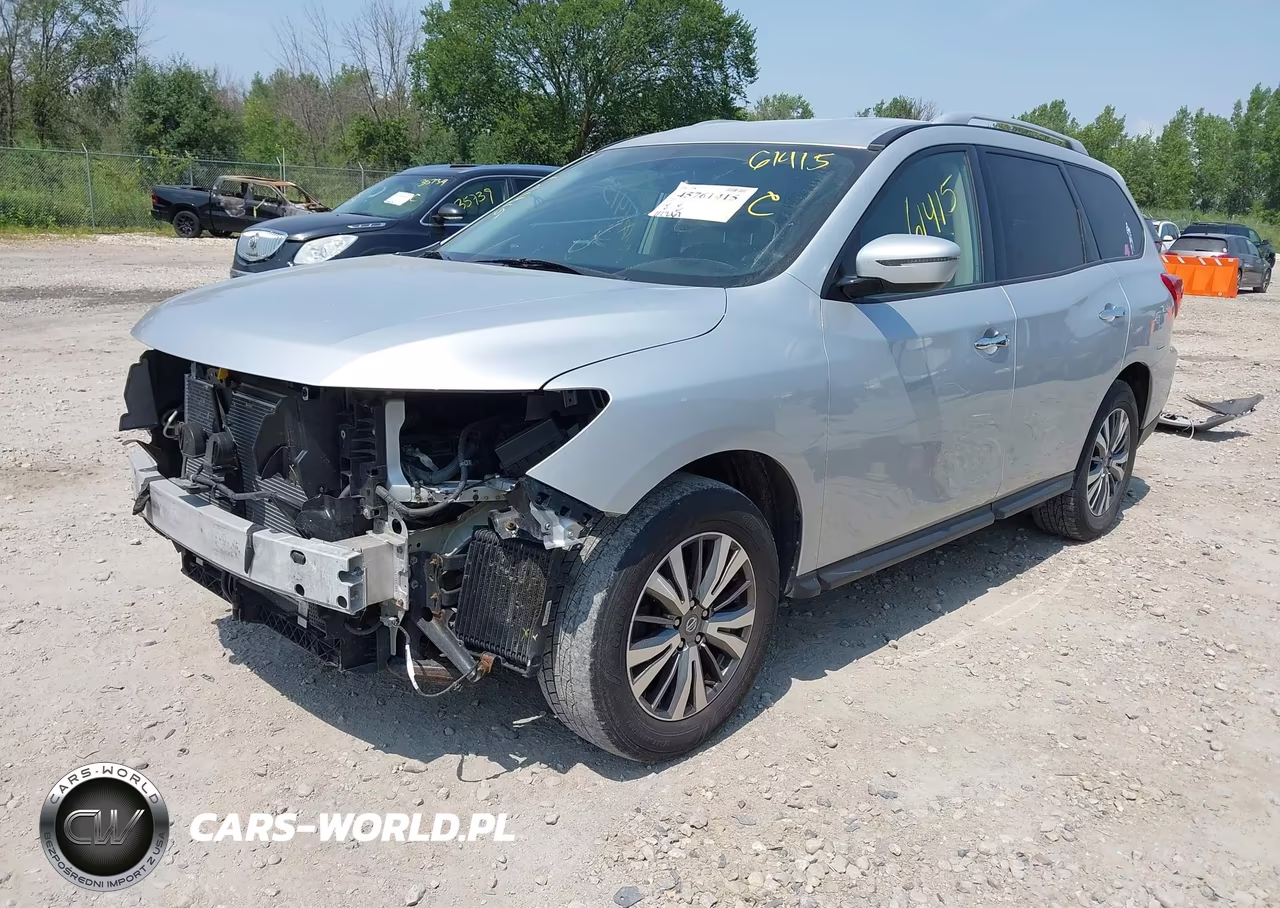 2019 Nissan Pathfinder Sv VIN:5N1DR2MMXKC646370 - 2