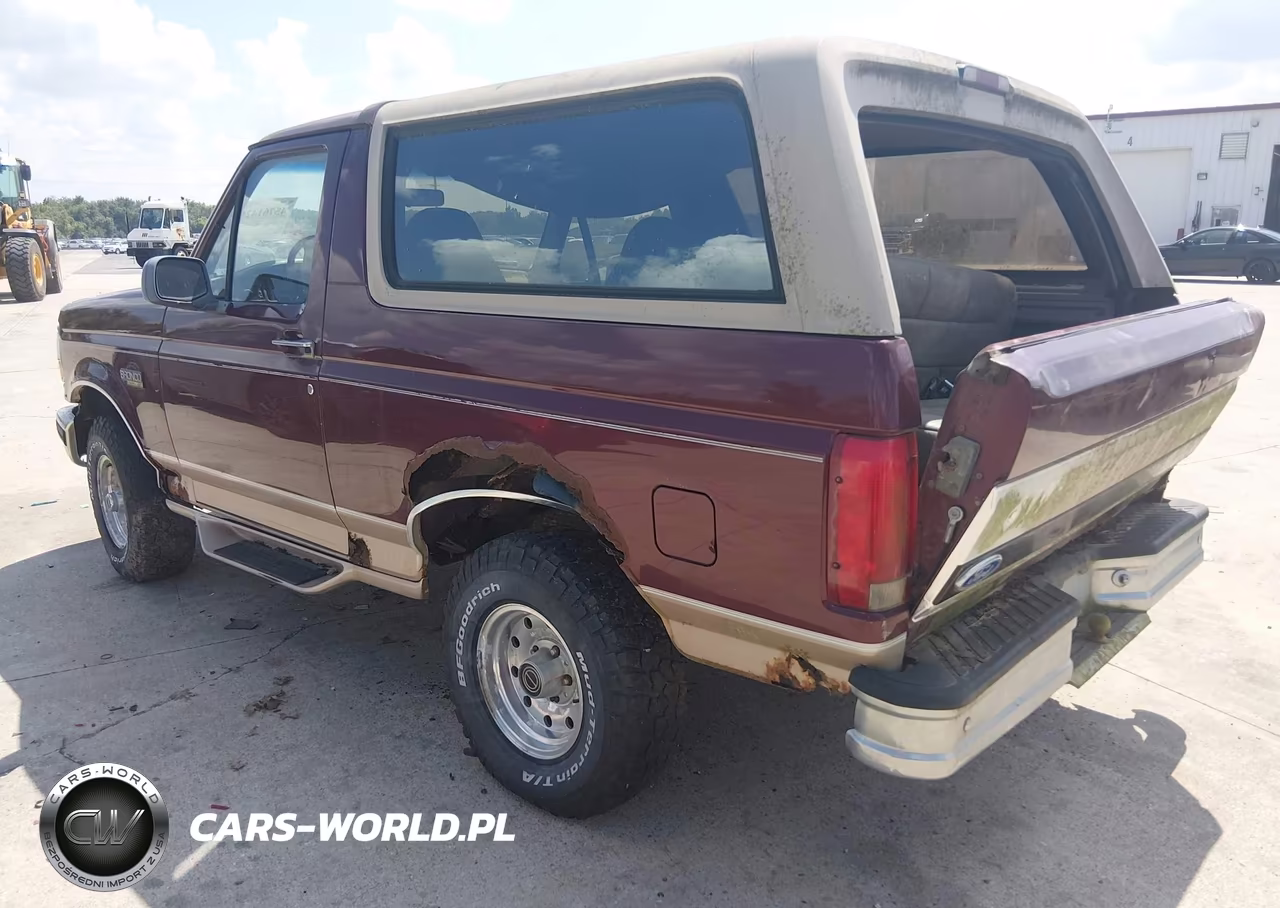 1996 Ford Bronco U100 VIN:1FMEU15HXTLA92912 - 3