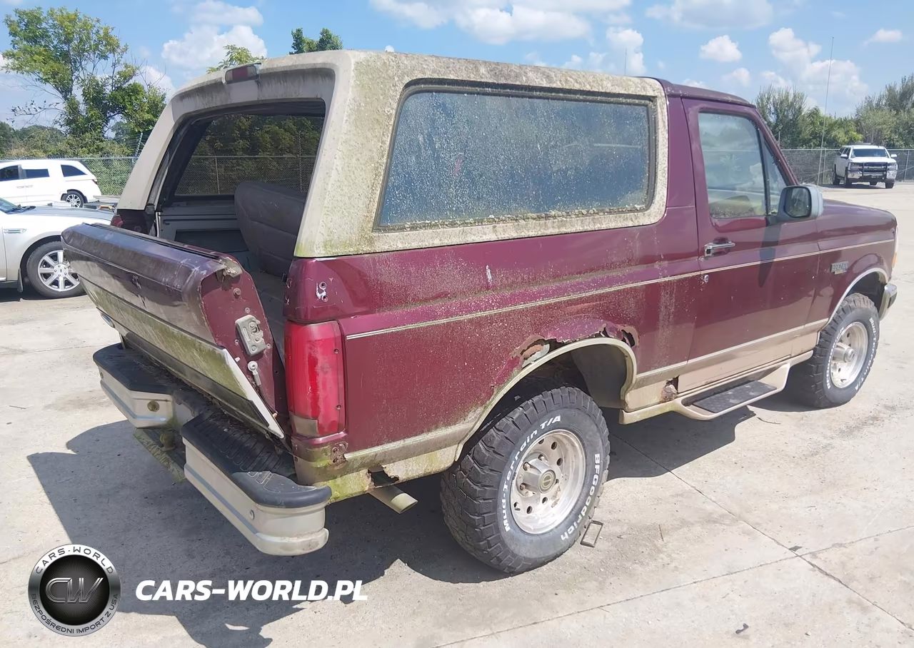 1996 Ford Bronco U100 VIN:1FMEU15HXTLA92912 - 4