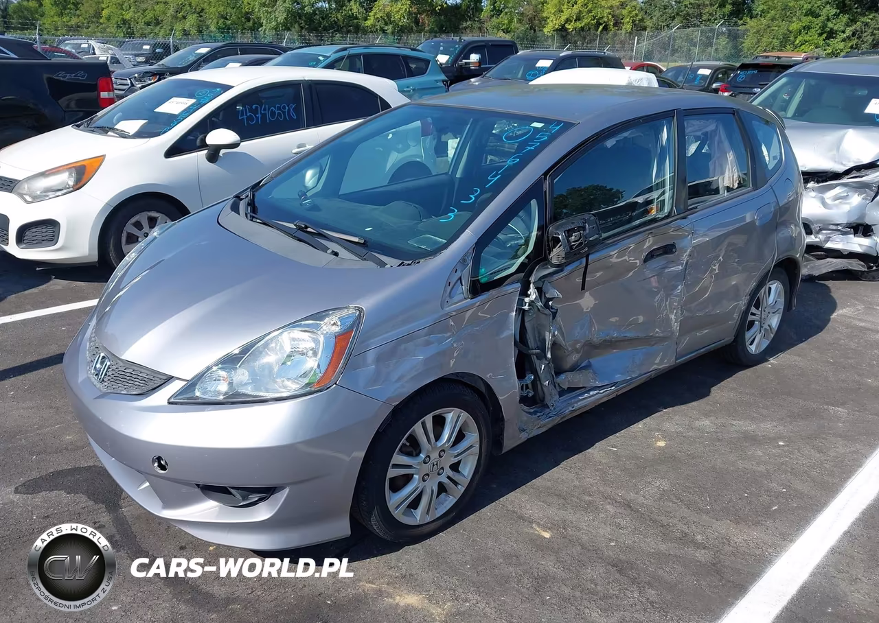 2009 Honda Fit Sport VIN:JHMGE88489S027341 - 2