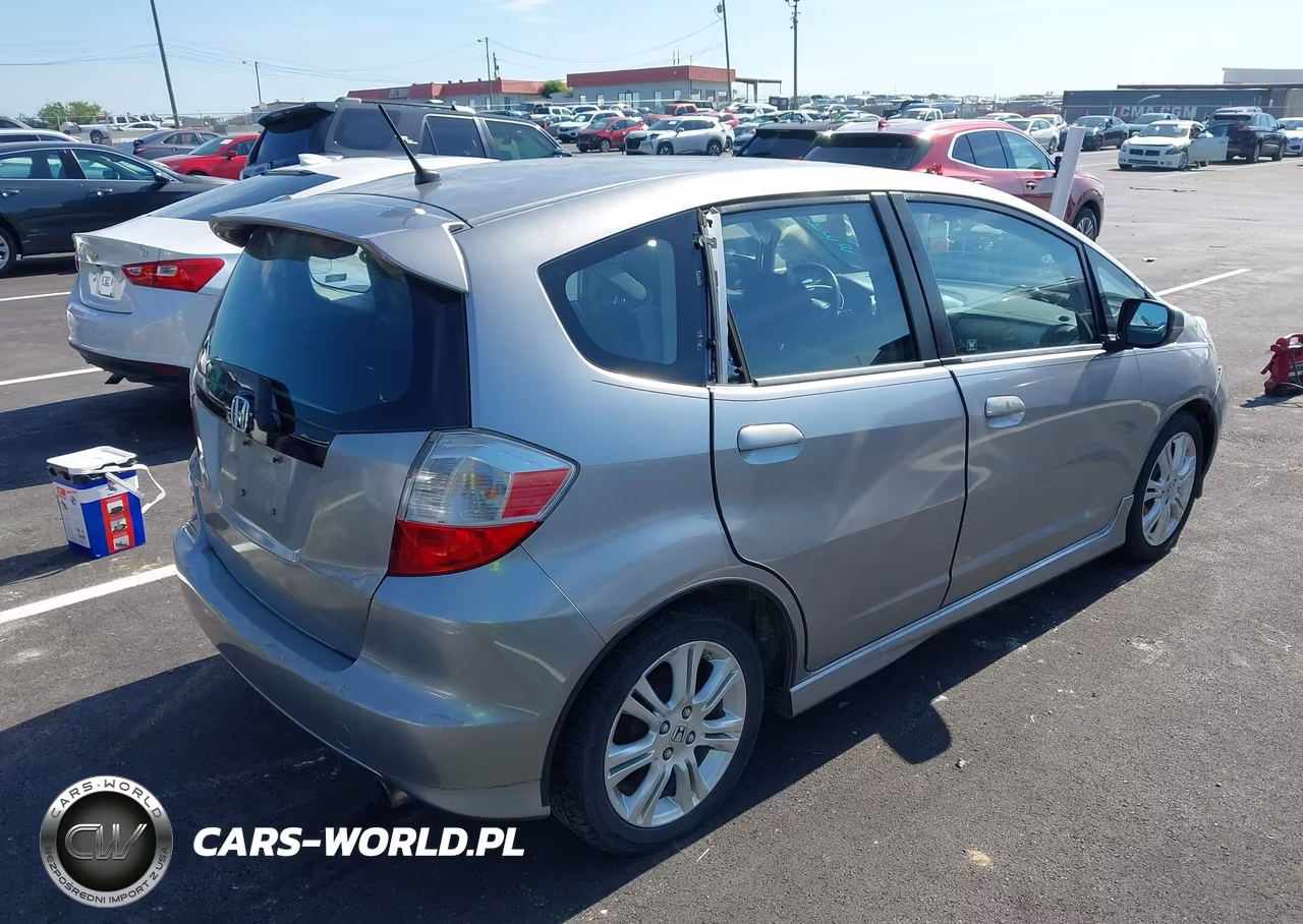 2009 Honda Fit Sport VIN:JHMGE88489S027341 - 4