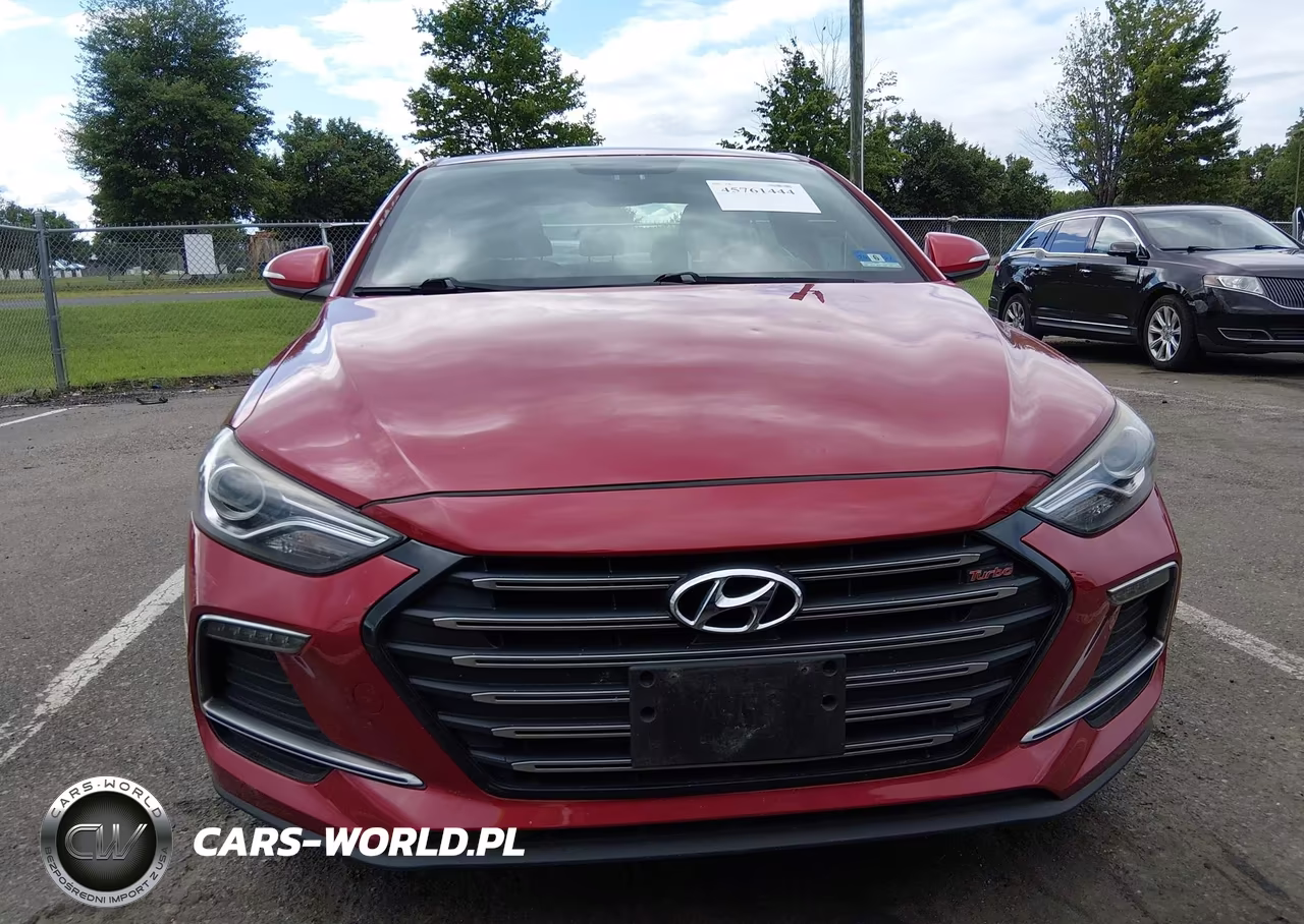 2017 Hyundai Elantra Sport VIN:KMHD04LBXHU315264 - 12