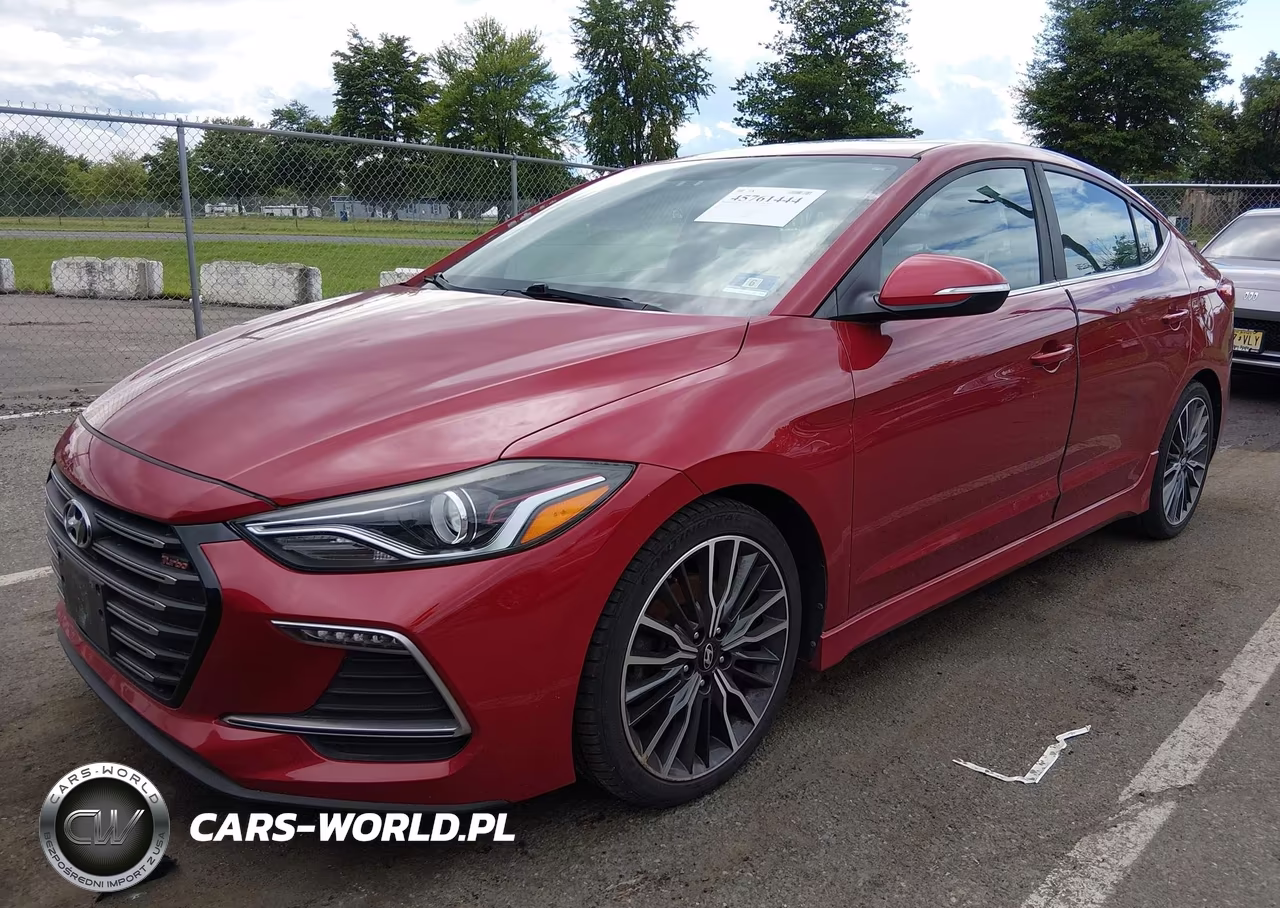 2017 Hyundai Elantra Sport VIN:KMHD04LBXHU315264 - 2