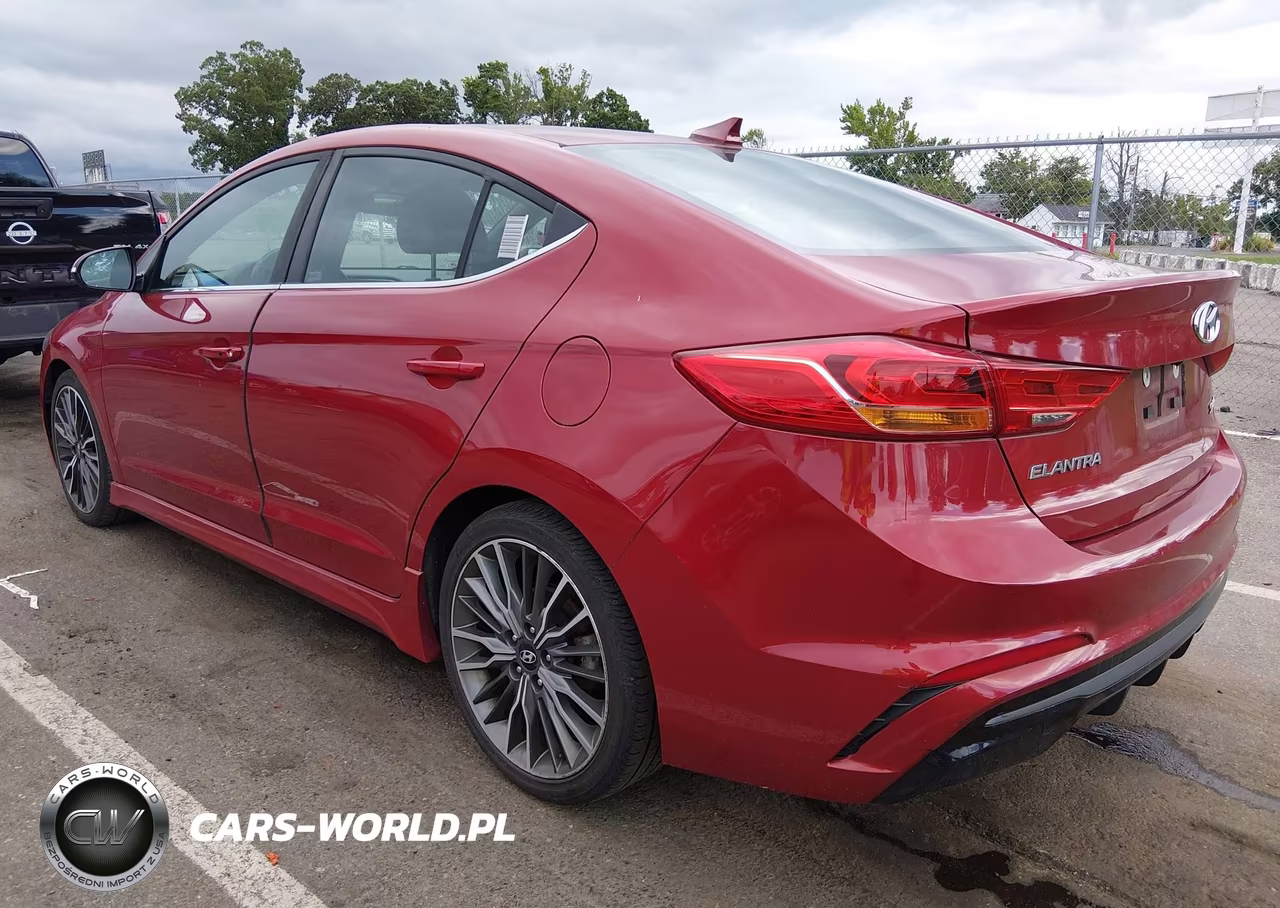 2017 Hyundai Elantra Sport VIN:KMHD04LBXHU315264 - 3