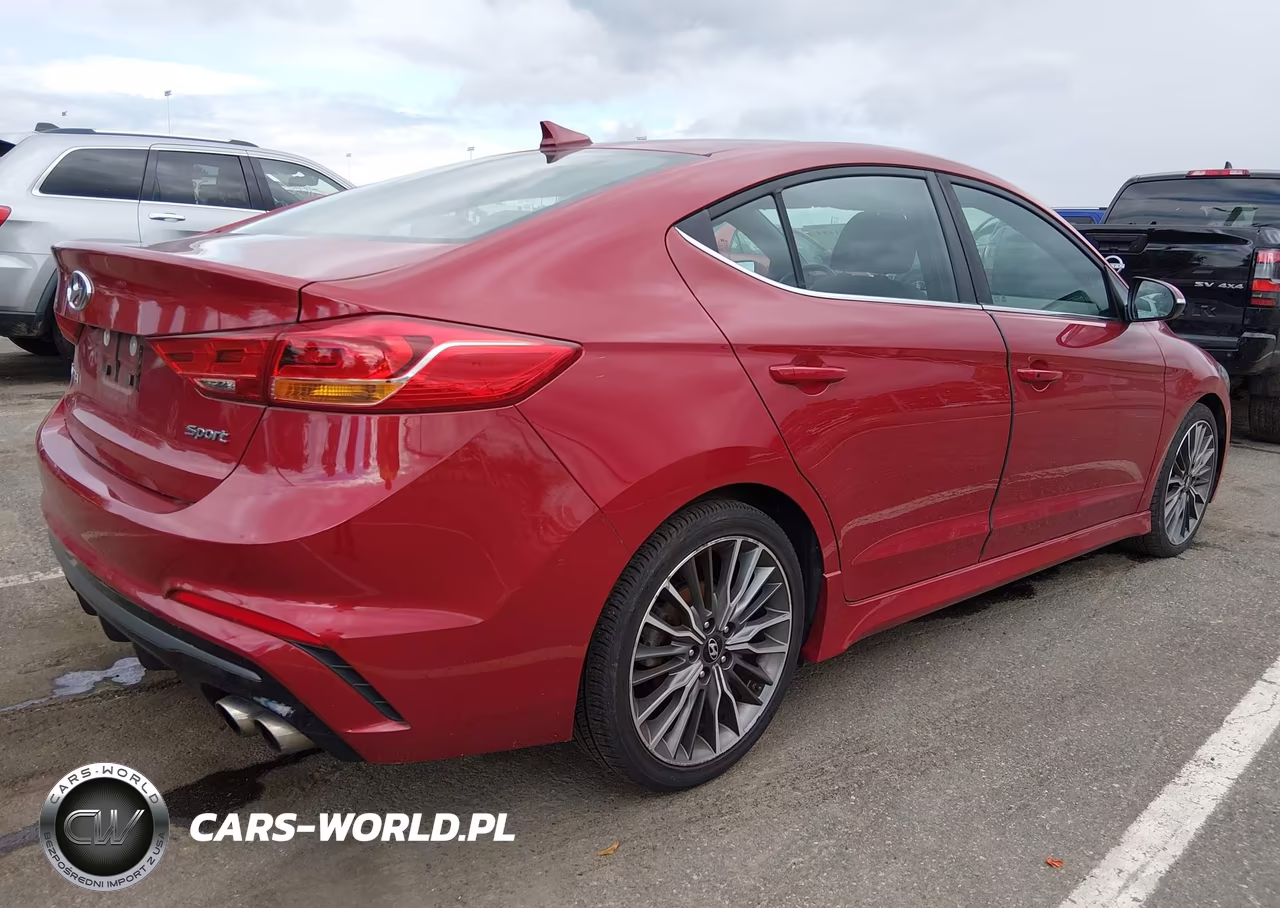 2017 Hyundai Elantra Sport VIN:KMHD04LBXHU315264 - 4
