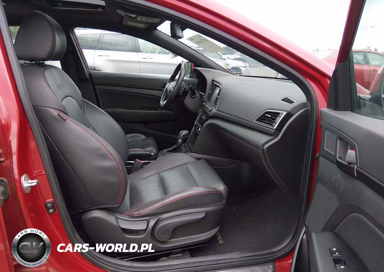 2017 Hyundai Elantra Sport VIN:KMHD04LBXHU315264 - 5