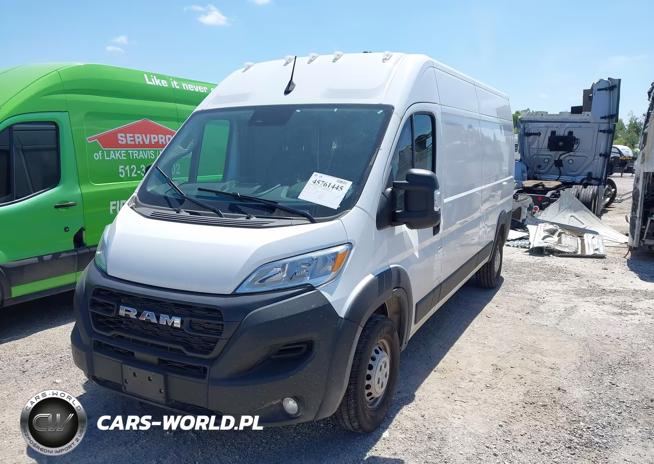 2026 Ram Promaster 2500 Tradesman High Roof 159 Wb W-Pass Seat VIN:3C6LRVDG6TE175086 - 2