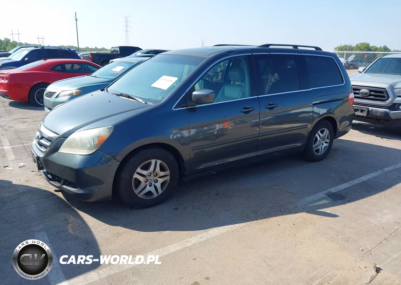 2005 Honda Odyssey Ex-L VIN:5FNRL387X5B084600 - 2