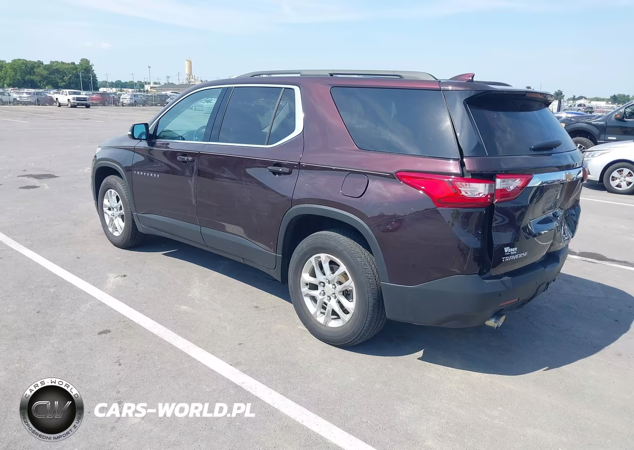 2020 Chevrolet Traverse Fwd Lt Cloth VIN:1GNERGKW8LJ322137 - 3